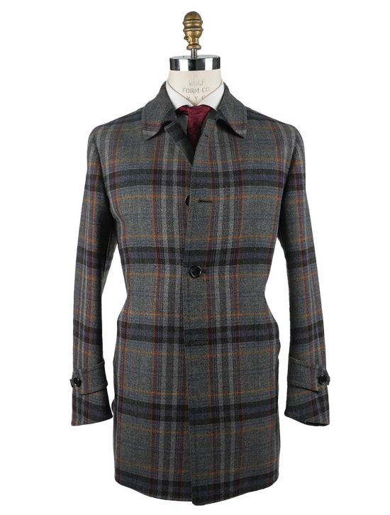 Cesare Attolini Cesare Attolini Multicolor Wool Overcoat Multicolor 000