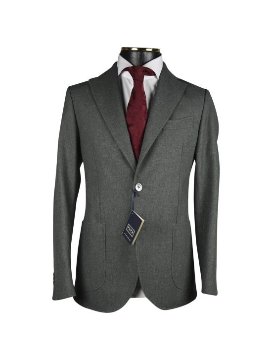 FeFè Napoli Fefè Green Wool Polyestere Blazer Green 000