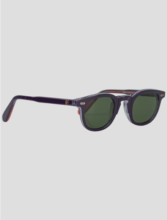 Isaia Isaia Purple Plastic Sunglasses Purple 001