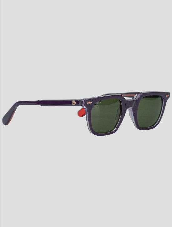 Isaia Isaia Purple Plastic Sunglasses Purple 001