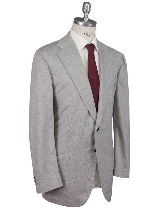 Cesare Attolini Cesare Attolini Gray Cashmere Blazer Gray 001