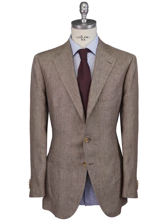 Cesare Attolini Cesare Attolini Brown Linen Blazer Brown 000