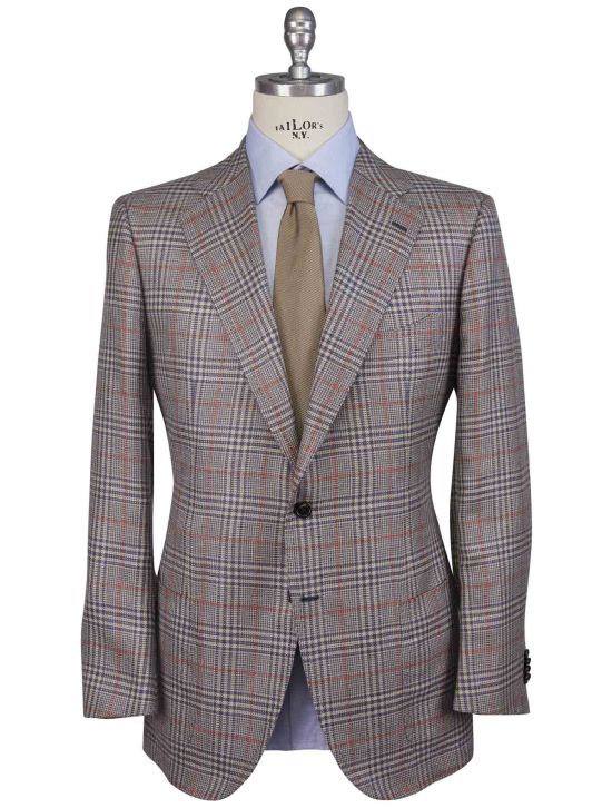 Cesare Attolini Cesare Attolini Multicolor Cashmere Silk Linen Blazer Multicolor 000