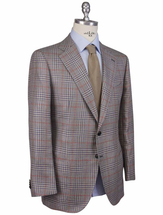 Cesare Attolini Cesare Attolini Multicolor Cashmere Silk Linen Blazer Multicolor 001