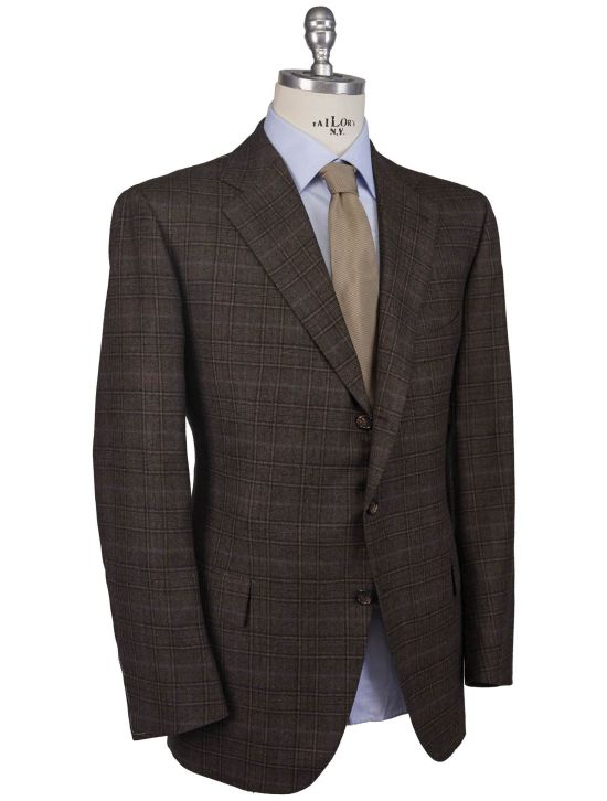 Cesare Attolini Cesare Attolini Brown Wool Cashmere Blazer Brown 001