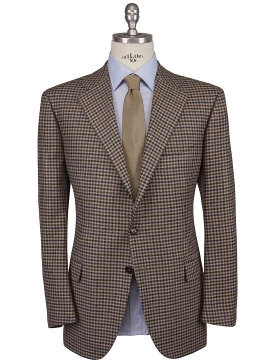 Cesare Attolini Cesare Attolini Multicolor Wool Silk Cashmere Blazer Multicolor 000