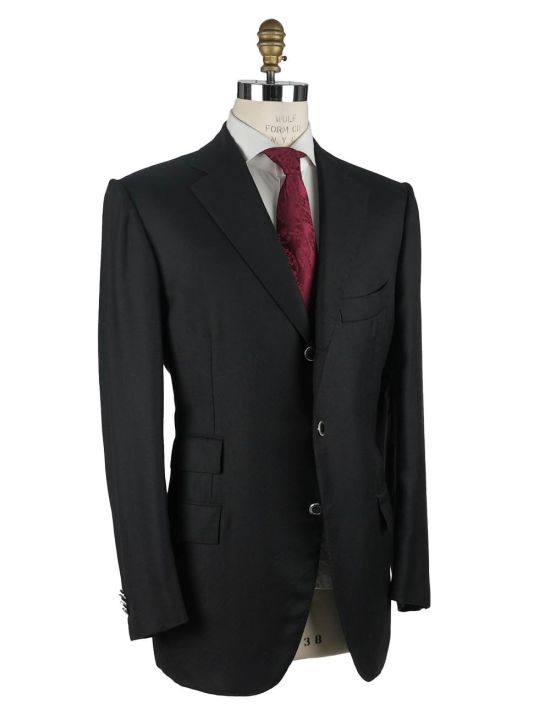 Cesare Attolini Cesare Attolini Black Cashmere Silk Blazer Black 001