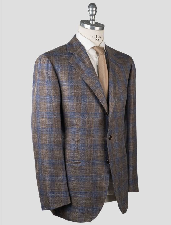 Cesare Attolini Cesare Attolini Multicolor Wool Cashmere Silk Linen Blazer Multicolor 001