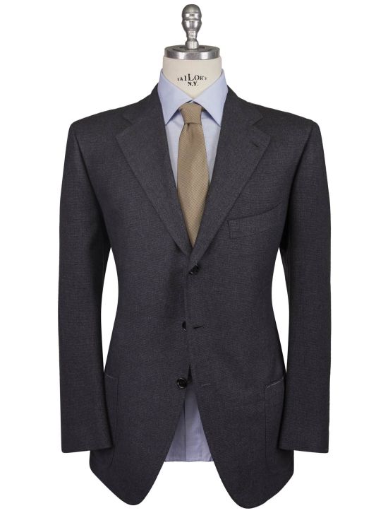 Cesare Attolini Cesare Attolini Gray Wool Silk Blazer Gray 000