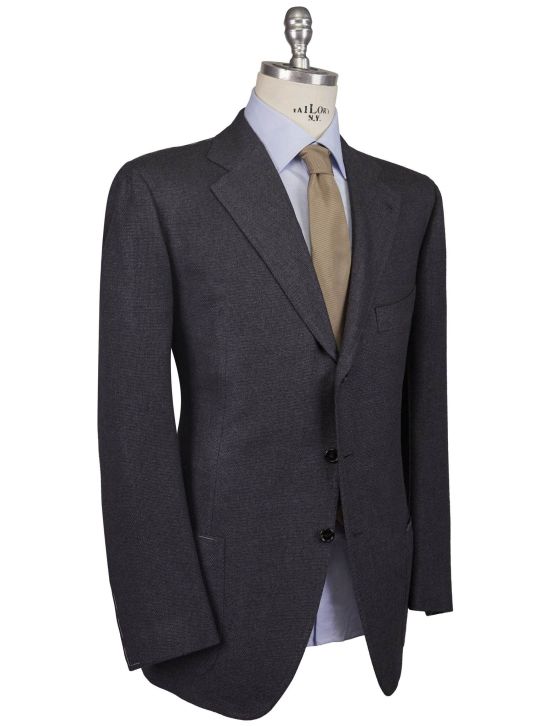 Cesare Attolini Cesare Attolini Gray Wool Silk Blazer Gray 001