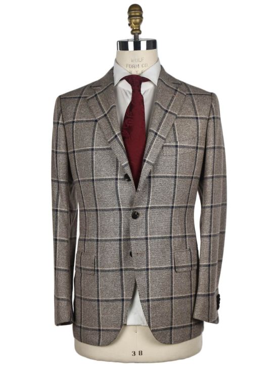 Cesare Attolini Cesare Attolini Multicolor Wool Silk Blazer Multicolor 000