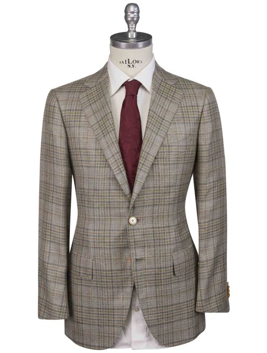 Cesare Attolini Cesare Attolini Multicolor Cashmere Silk Linen Blazer Multicolor 000