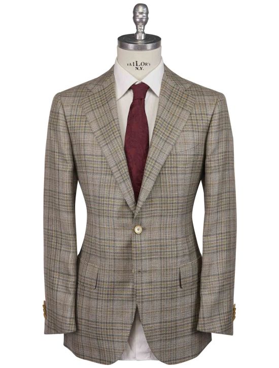 Cesare Attolini Cesare Attolini Multicolor Cashmere Silk Linen Blazer Multicolor 000