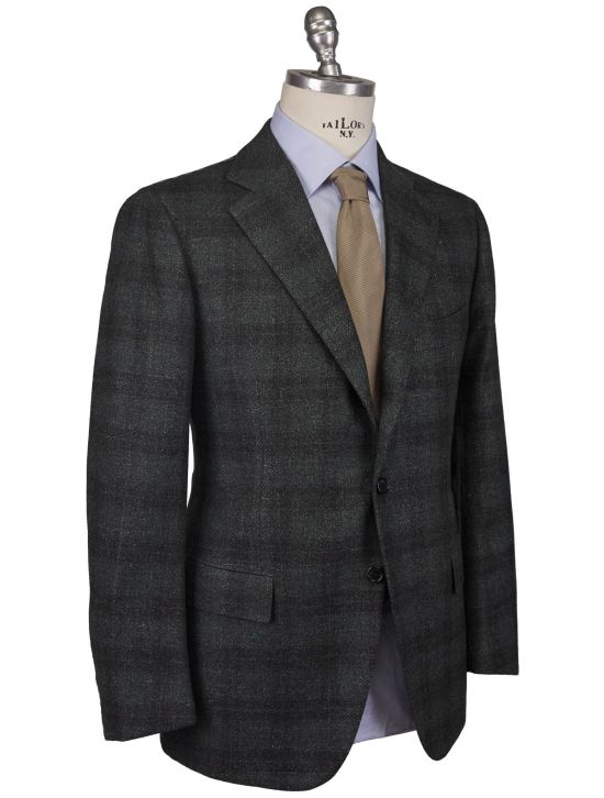 Cesare Attolini Cesare Attolini Multicolor Wool Silk Linen Blazer Multicolor 001