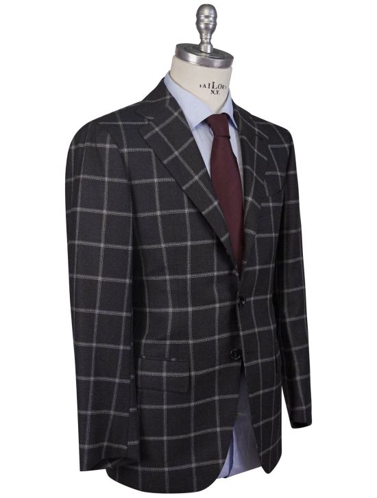 Cesare Attolini Cesare Attolini Gray Wool Cashmere Blazer Gray 001