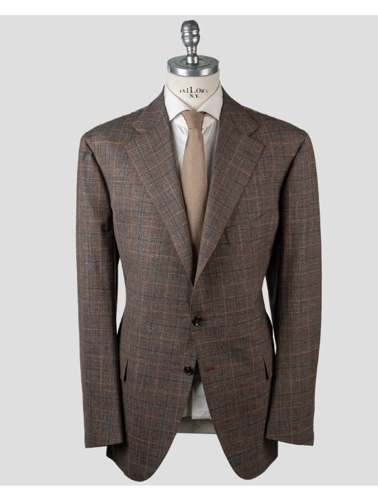 Cesare Attolini Cesare Attolini Multicolor Wool Silk Linen Ea Blazer Multicolor 000