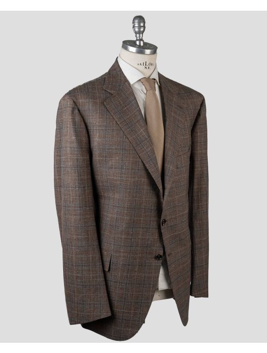 Cesare Attolini Cesare Attolini Multicolor Wool Silk Linen Ea Blazer Multicolor 001