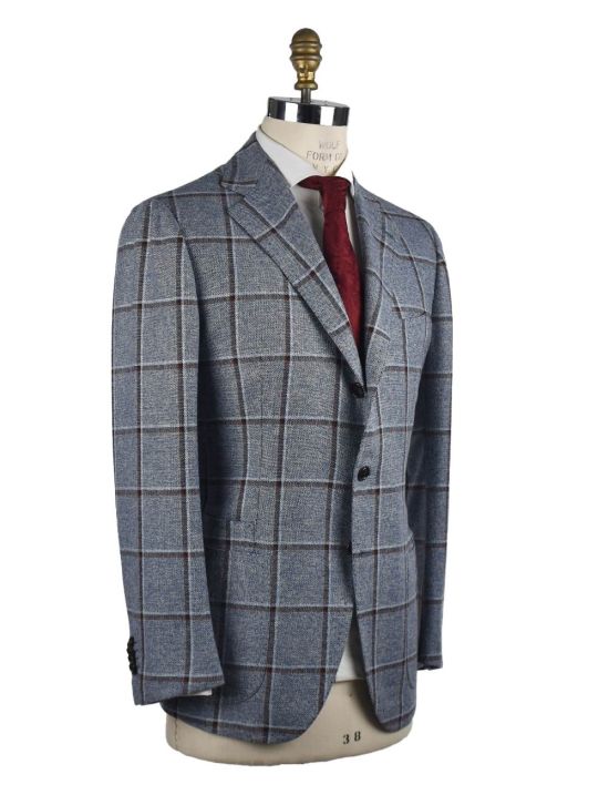 Cesare Attolini Cesare Attolini Multicolor Wool Silk Blazer Multicolor 001