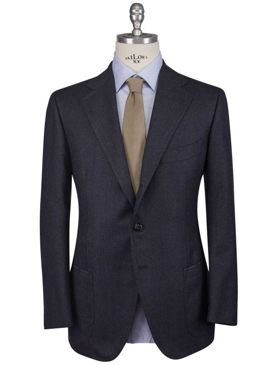 Cesare Attolini Cesare Attolini Blue Wool Blazer Blue 000