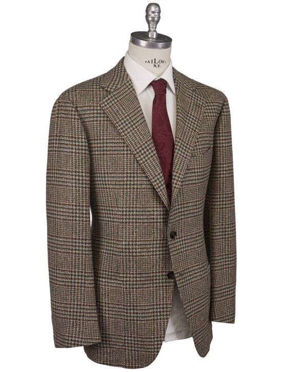 Cesare Attolini Cesare Attolini Multicolor Wool Silk Blazer Multicolor 001