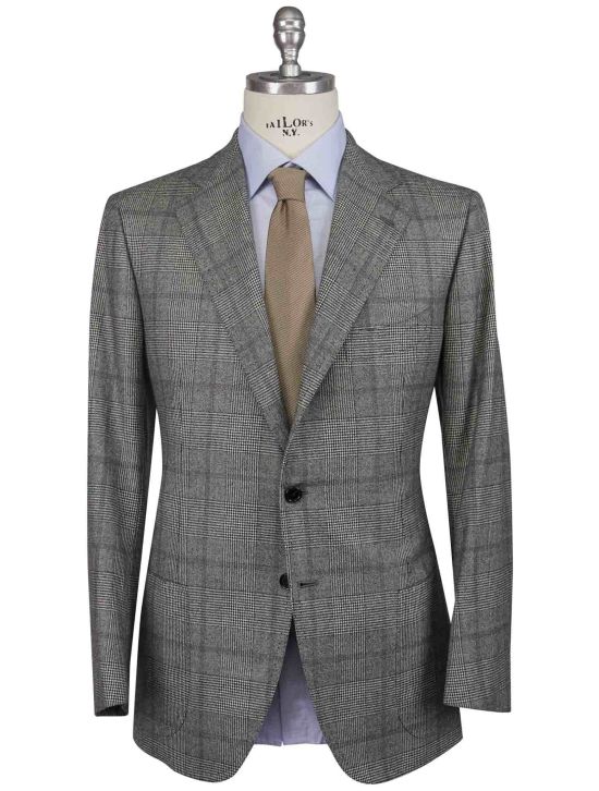 Cesare Attolini Cesare Attolini Gray Wool Cashmere Blazer Gray 000