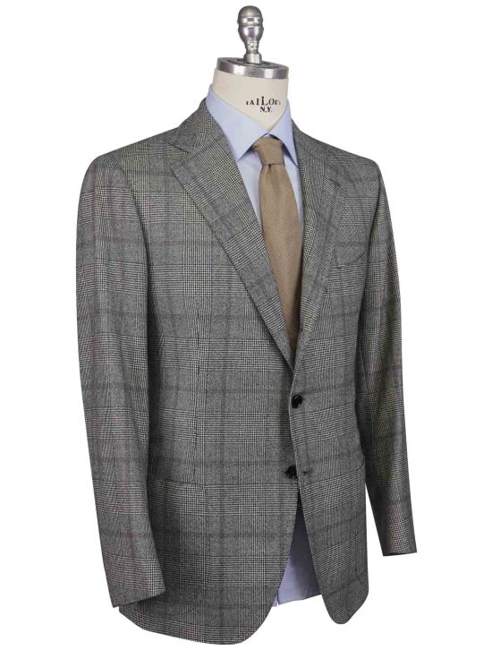 Cesare Attolini Cesare Attolini Gray Wool Cashmere Blazer Gray 001