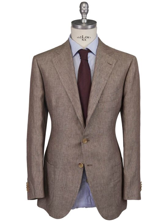 Cesare Attolini Cesare Attolini Brown Linen Blazer Brown 000