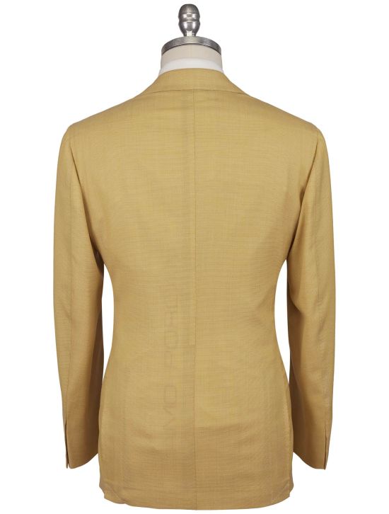 Cesare Attolini Cesare Attolini Yellow Wool Blazer Yellow 001