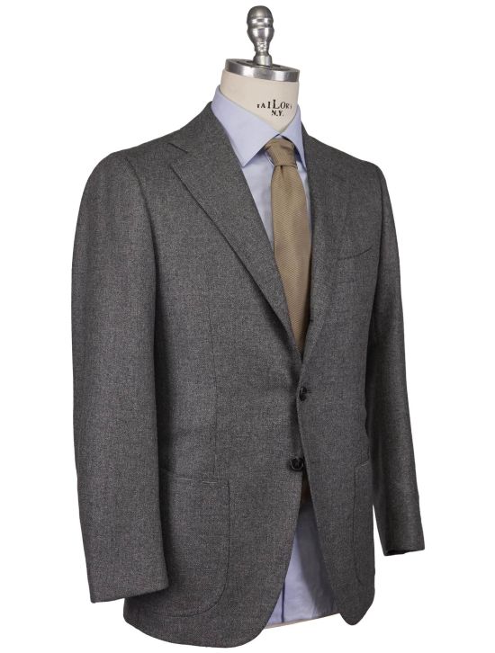 Cesare Attolini Cesare Attolini Gray Wool Blazer Gray 001