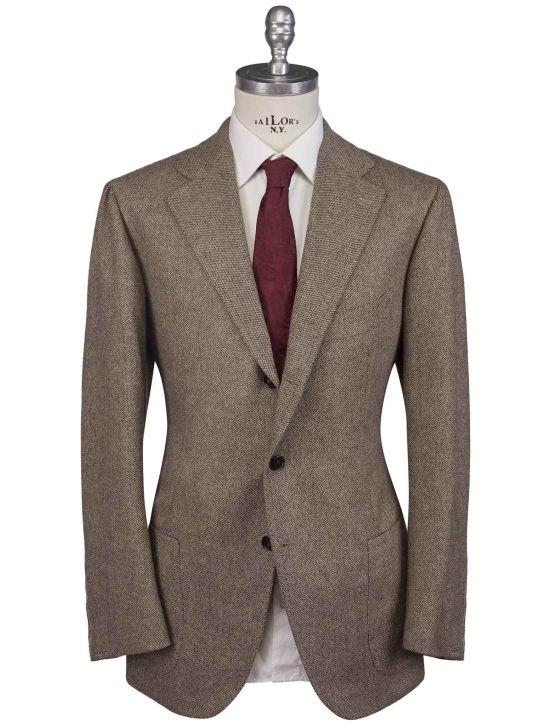 Cesare Attolini Cesare Attolini Brown Wool Cashmere Blazer Brown 000