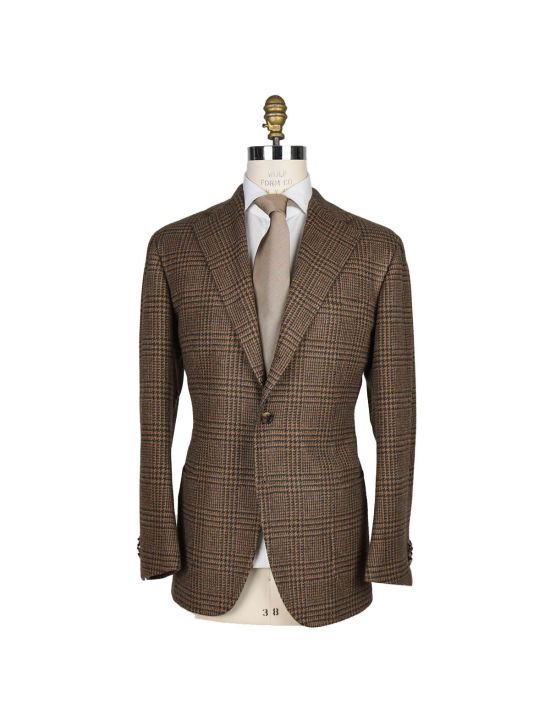 Cesare Attolini Cesare Attolini Lambswool Beige Green Blazer Beige/Green 000