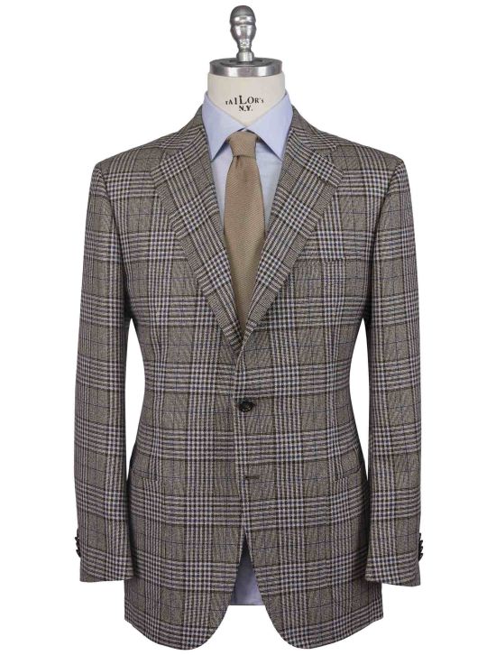 Cesare Attolini Cesare Attolini Multicolor Wool Linen Silk Blazer Multicolor 000