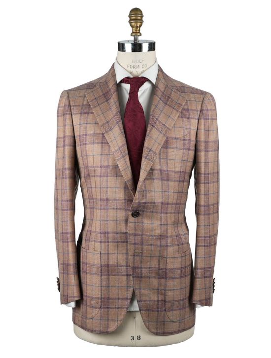 Cesare Attolini Cesare Attolini Multicolor Cashmere Silk Linen Blazer Multicolor 000