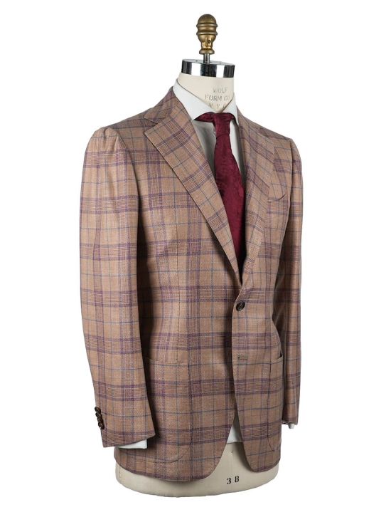 Cesare Attolini Cesare Attolini Multicolor Cashmere Silk Linen Blazer Multicolor 001