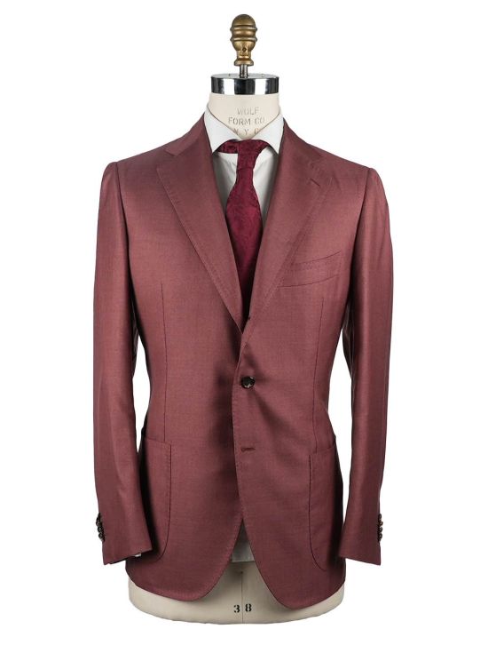 Cesare Attolini Cesare Attolini Red Cashmere Silk Blazer Red 000