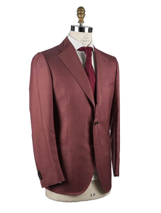 Cesare Attolini Cesare Attolini Red Cashmere Silk Blazer Red 001