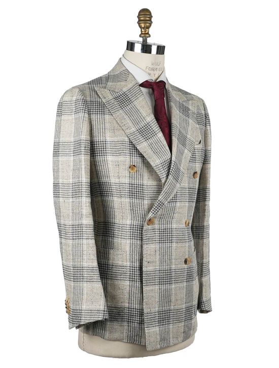 Cesare Attolini Cesare Attolini Multicolor Linen Blazer Multicolor 001