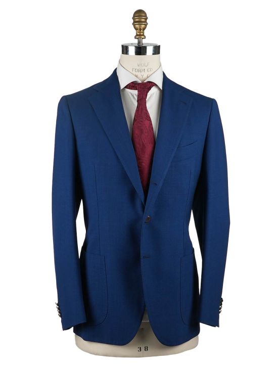 Cesare Attolini Cesare Attolini Blue Wool Blazer Blue 000