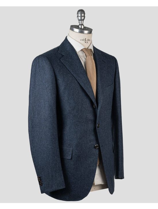 Cesare Attolini Cesare Attolini Blue Wool Cashmere Blazer Blue 001