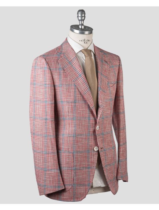 Cesare Attolini Cesare Attolini Multicolor Cotton Linen Wool Blazer Multicolor 001