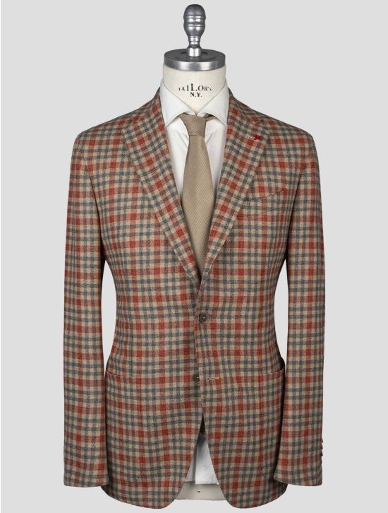 Isaia Isaia Multicolor Virgin Wool Ea Blazer Multicolor 000