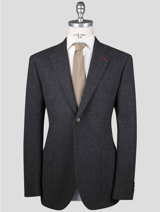 Isaia Isaia Gray Virgin Wool Blazer Gray 000