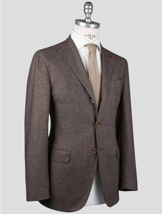 Isaia Isaia Brown Cashmere Pa Blazer Brown 001