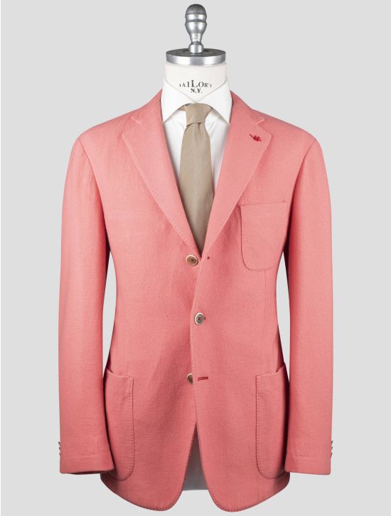 Isaia Isaia Pink Wool Cashmere Blazer Pink 000