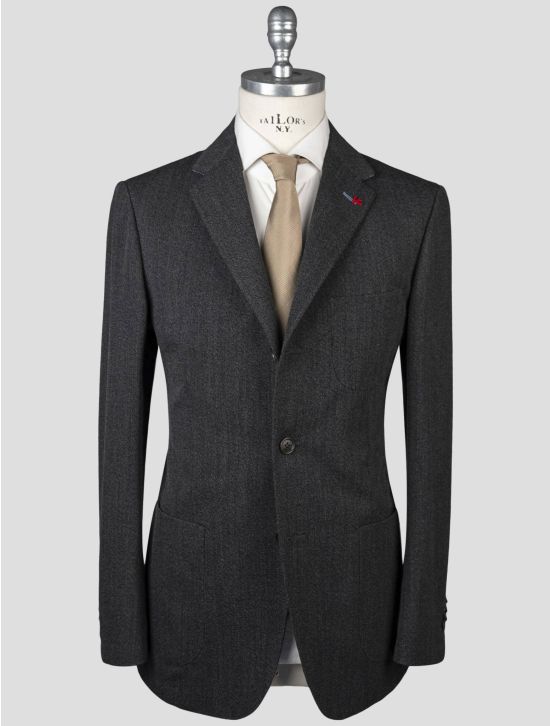 Isaia Isaia Gray Wool Blazer Gray 000