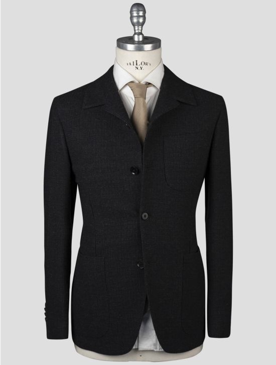 Isaia Isaia Blue Wool Blazer Blue 000