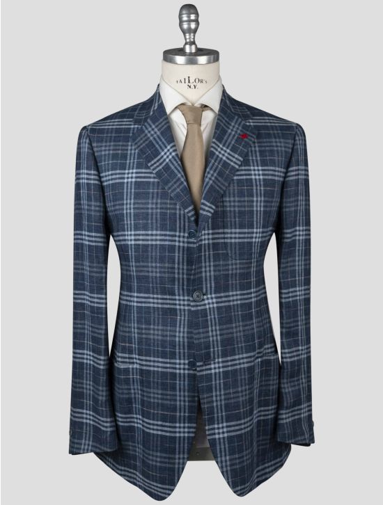 Isaia Isaia Multicolor Linen Blazer Multicolor 000