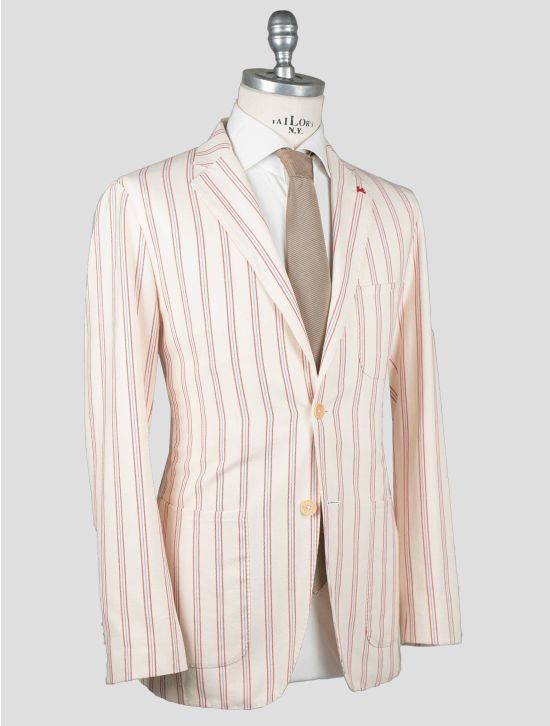 Isaia Isaia Multicolor Cotton Blazer Multicolor 001