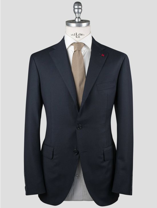 Isaia Isaia Blue Wool 150's Blazer Blue 000