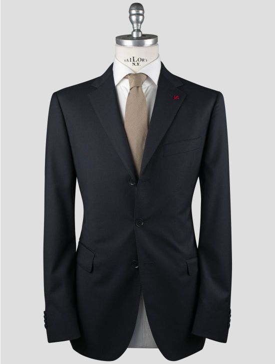 Isaia Isaia Blue Wool Blazer Blue 000